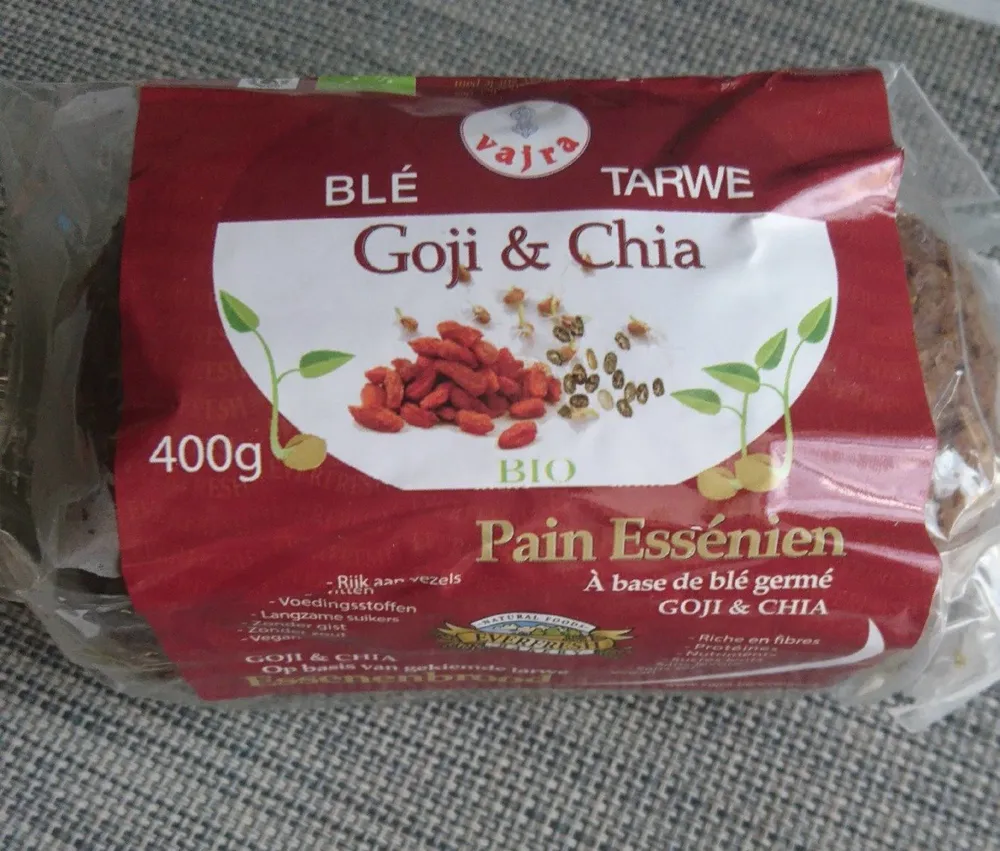 Pain essénien goji & chia