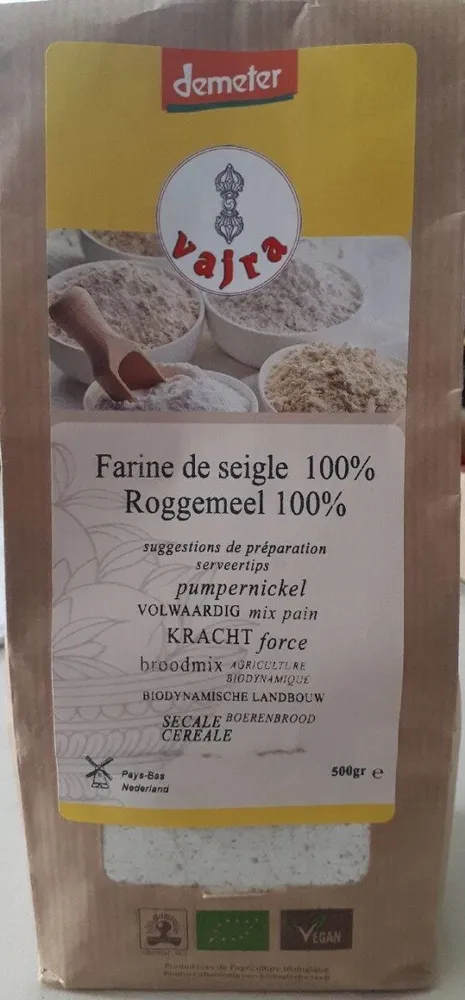 Farine de seigle 100%
