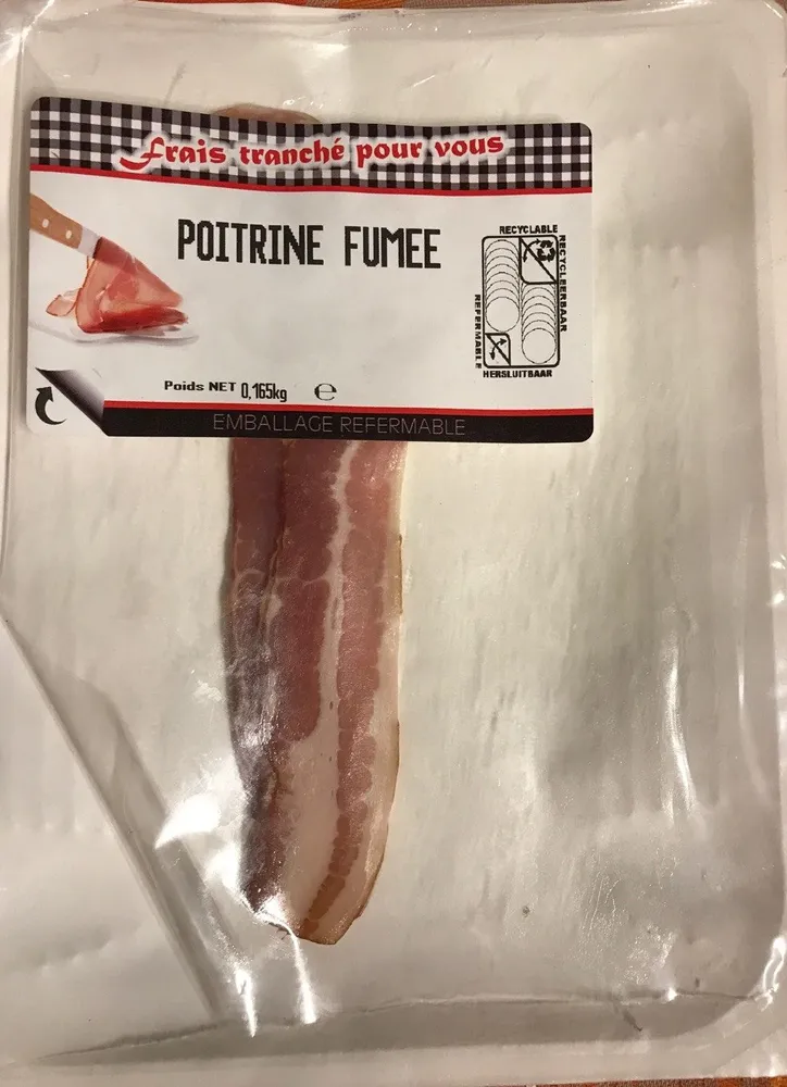 Poitrine fumee