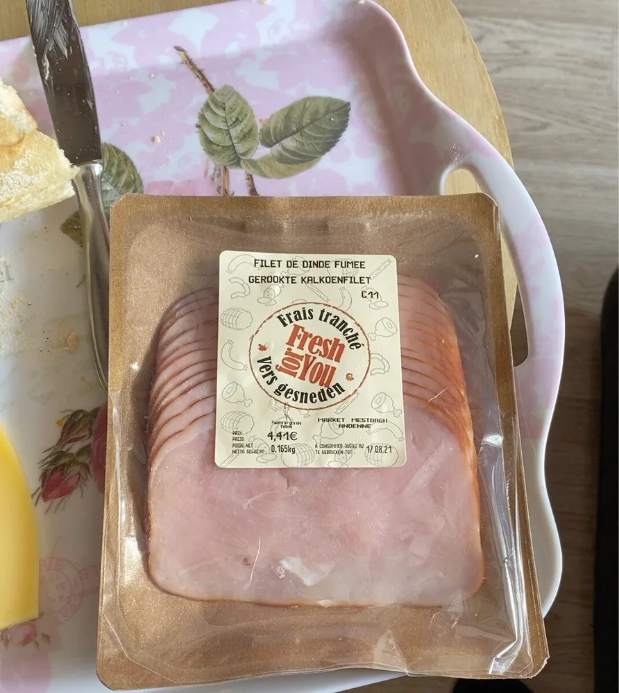 Filet de dinde fumée