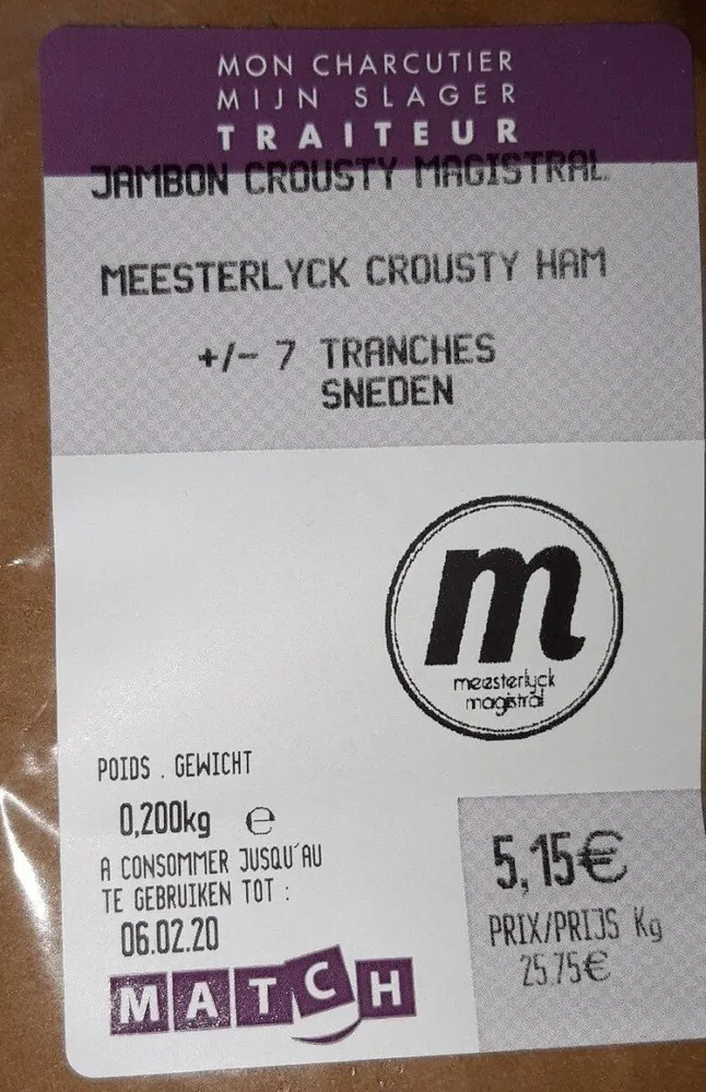 Jambon Crousty Magistral