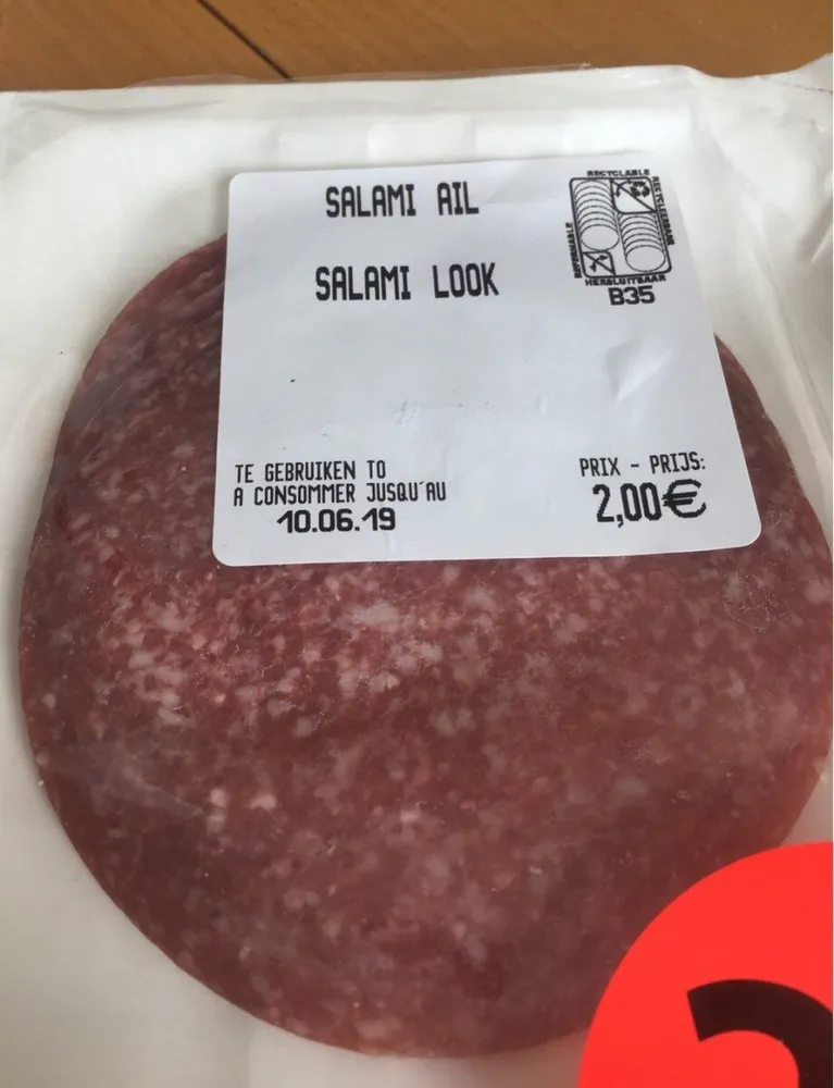 Salami à l'ail