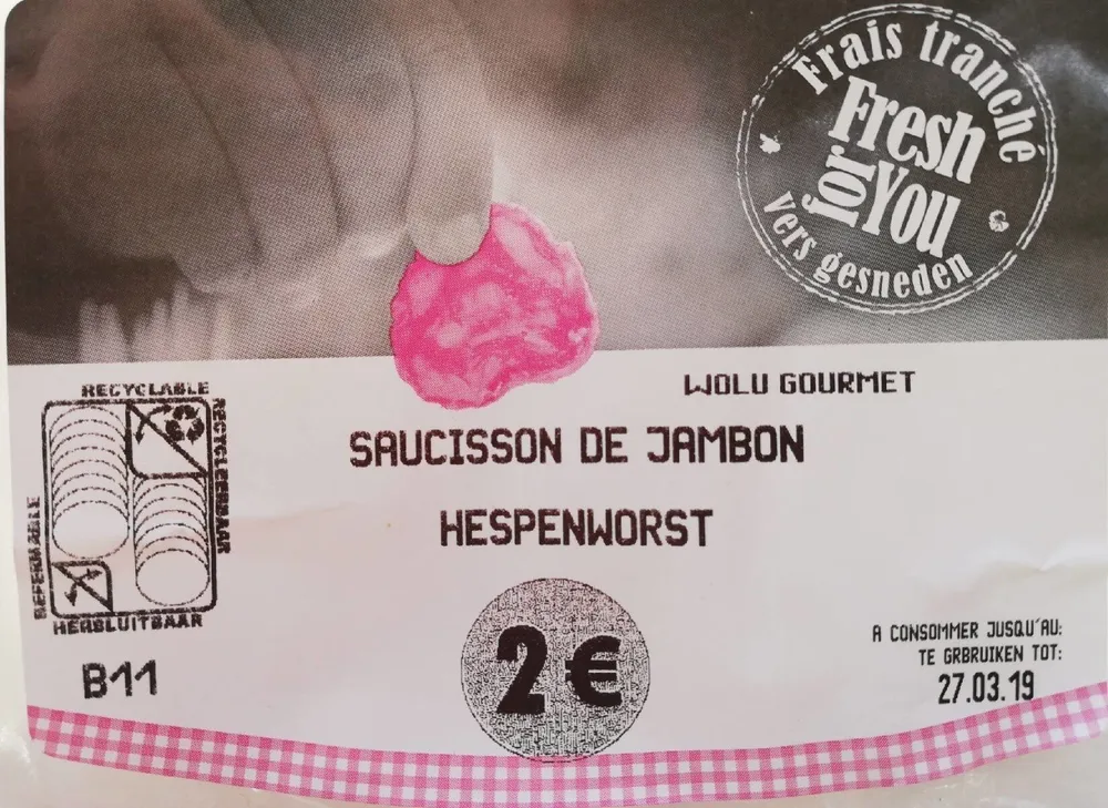 Saucisson de jambon