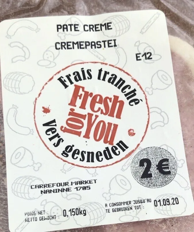 Pate creme