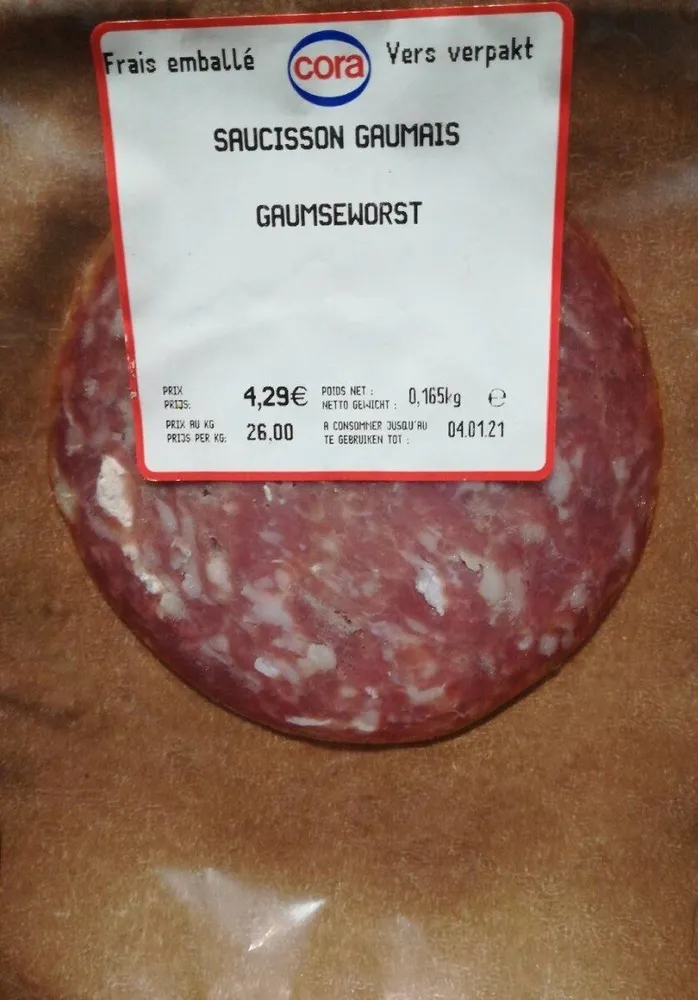 Saucisson Gaumais