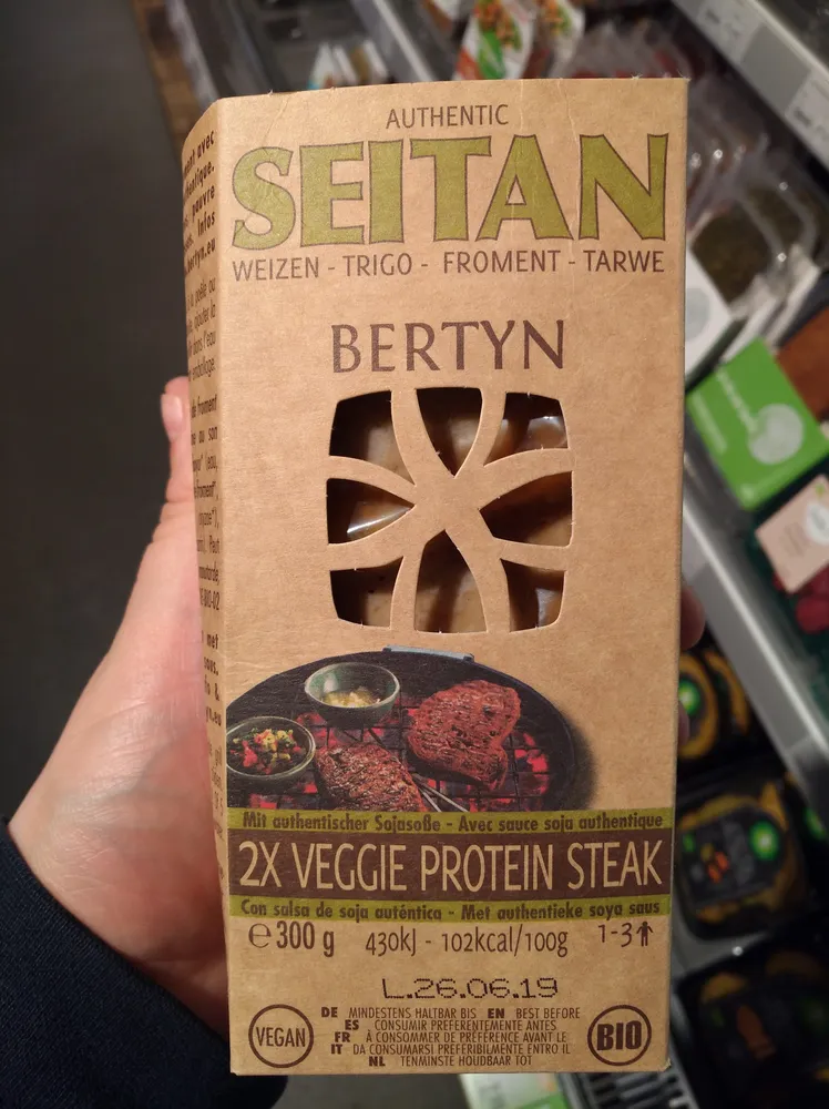 Authentic Seitan Shoyu Steak