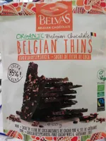 Oganic Belgian Chocolate- Belgian thins