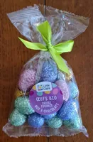 Oeufs bio coeurs fourrés aux 3 chocolats