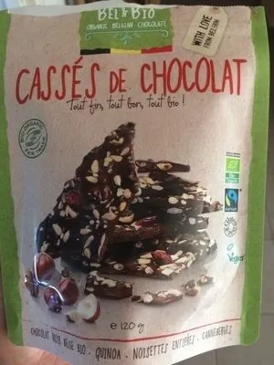 Cassés de chocolat