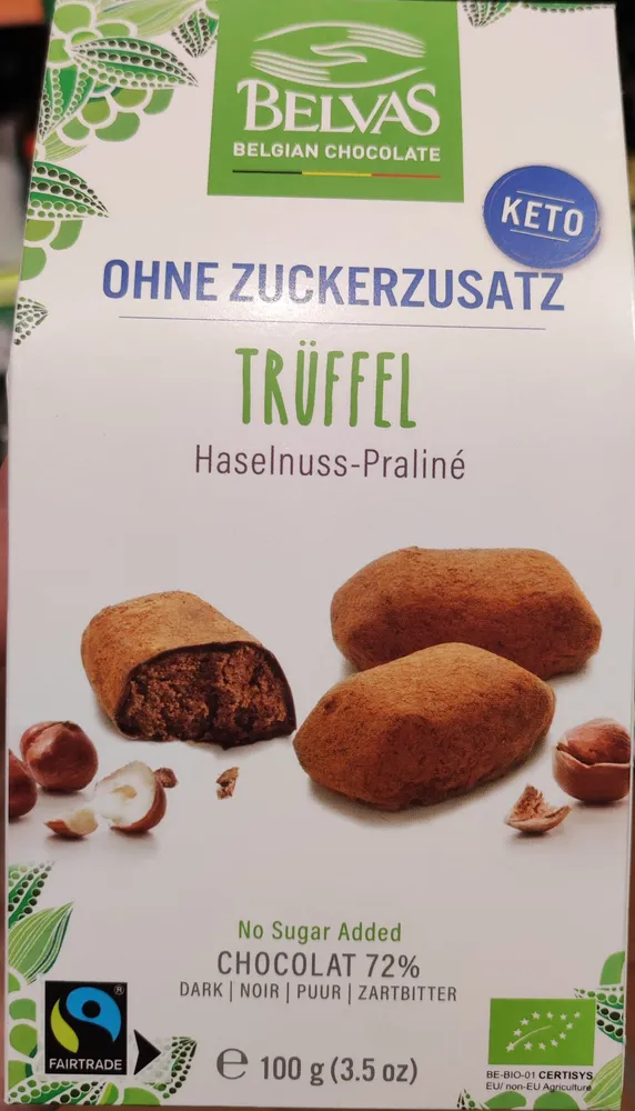 Trüffel Haselnuss Praliné Keto