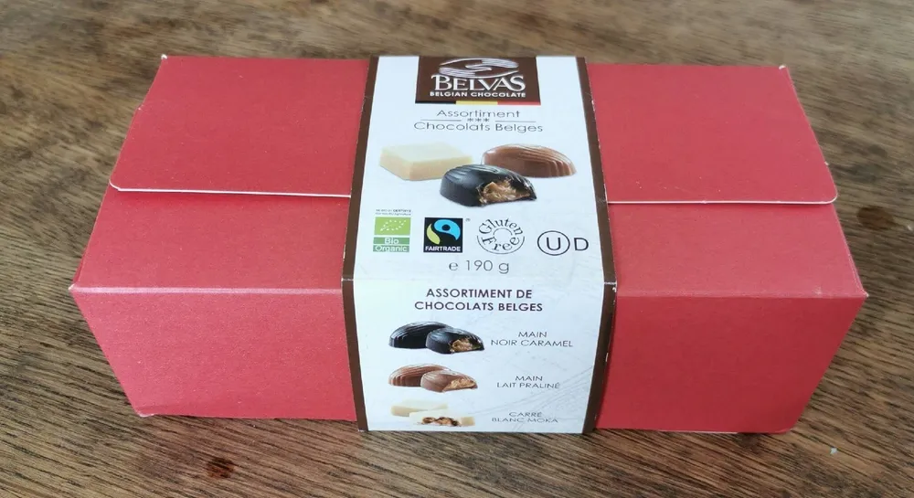 Assortiment chocolats belges