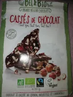 Cassés de chocolat