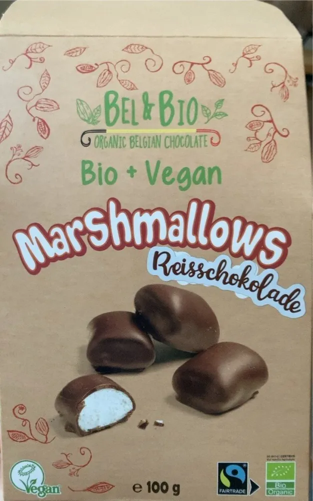 Marshmallows Reisschokolade