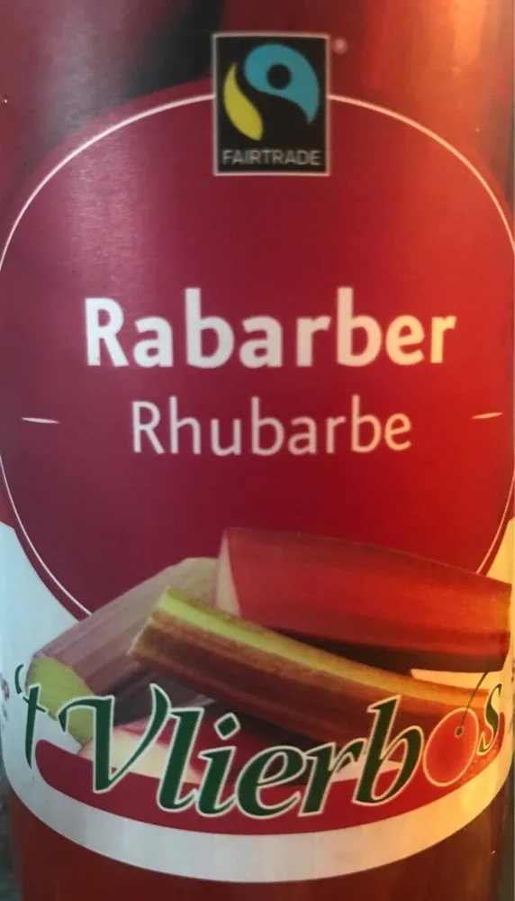 Sirop de Rhubarbe