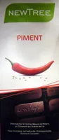 Chocolat noir à l'arôme naturel de Piment, au Quinoa et aux Graines de Lin Bio