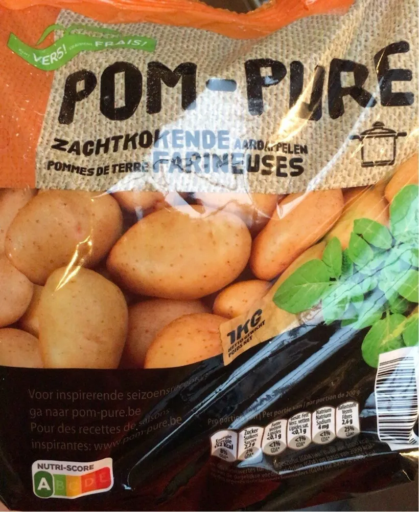 Pom-pure zachtkokende aardappelen