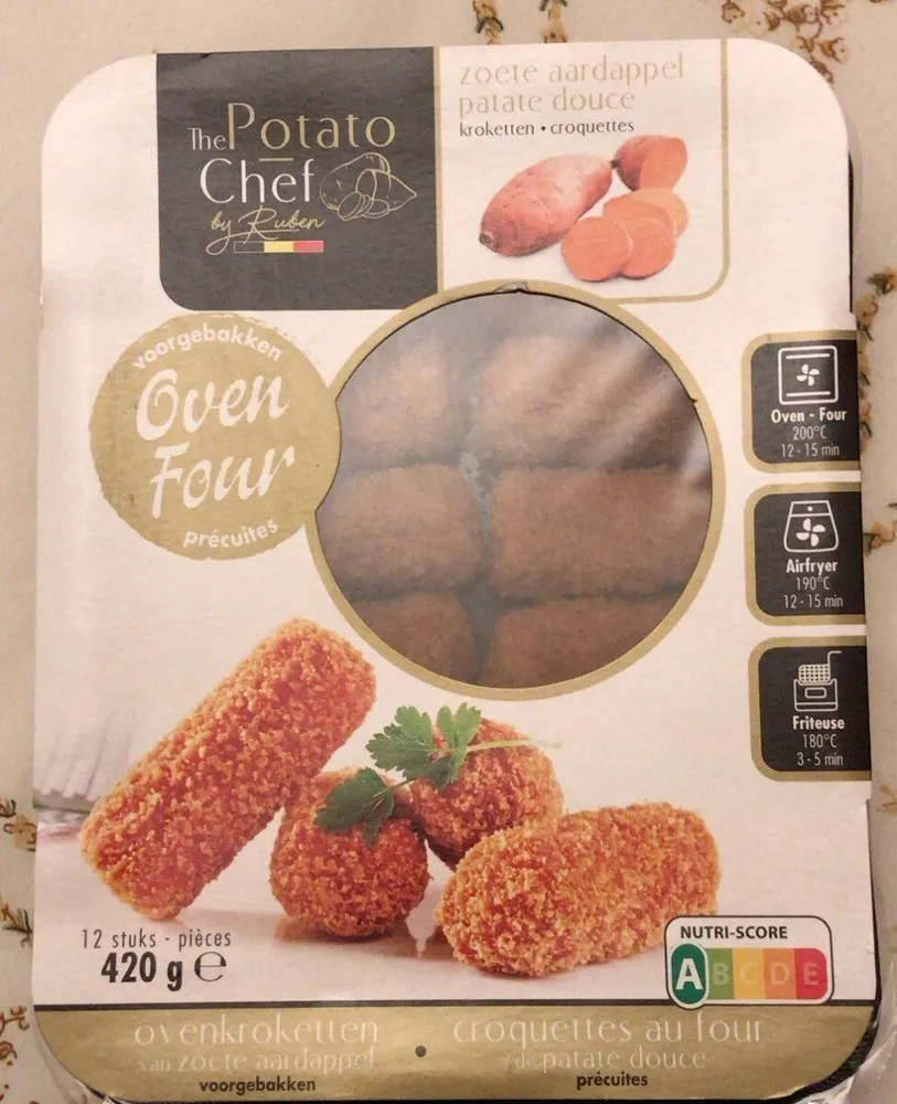 Croquettes de patate douce