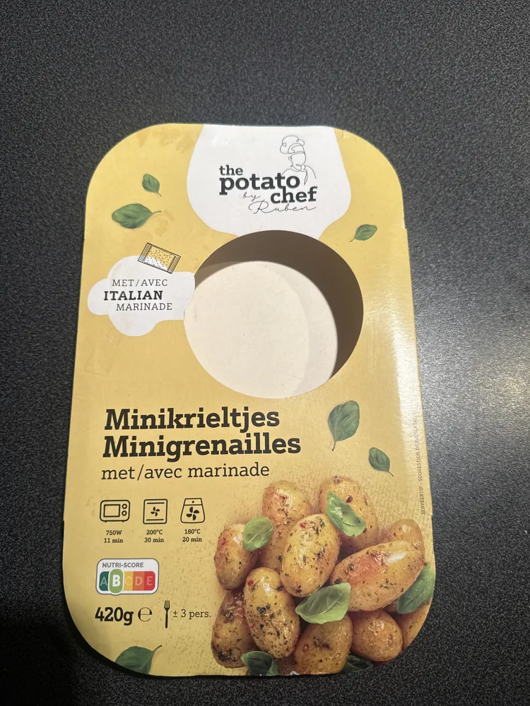 Minikrieltjes / Minigrenailles met/avec marinade