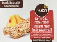 Nutir barres crisp pêche-passion