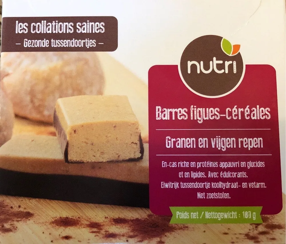 Barre figues-céréales Nutri