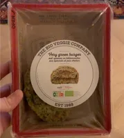 Very Green Burger met spinazie en kikkererwten