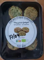 Very green falafel