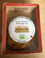 Burger vegan curry