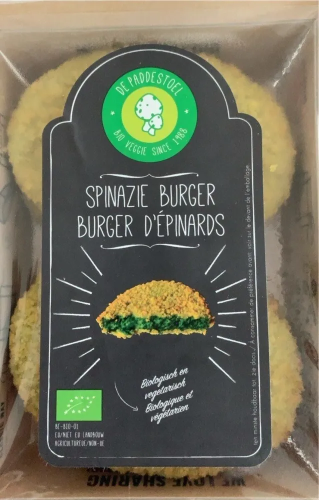 Burger d’epinards