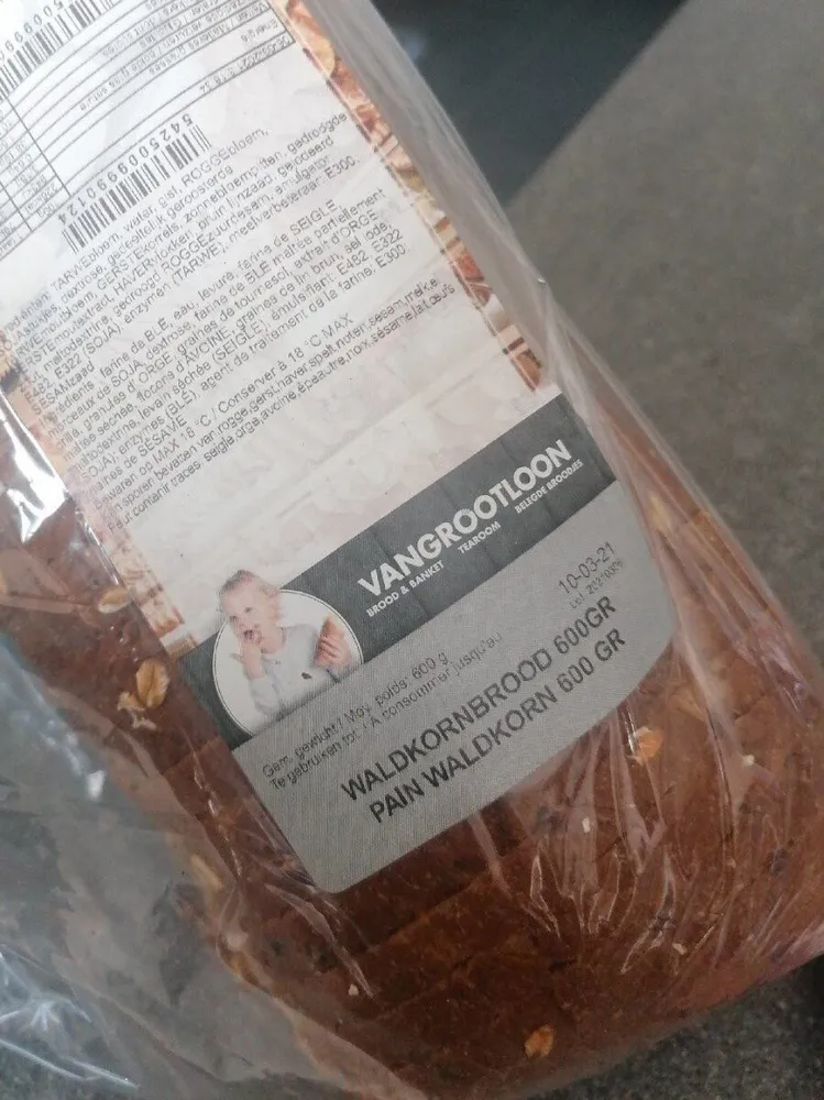 Pain waldkorn 600gr