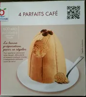 4 parfaits au café