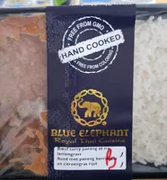 Boeuf curry paneng et riz lemongrass