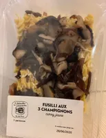 Fusilli aux champignons