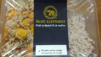 Poulet curry rouge