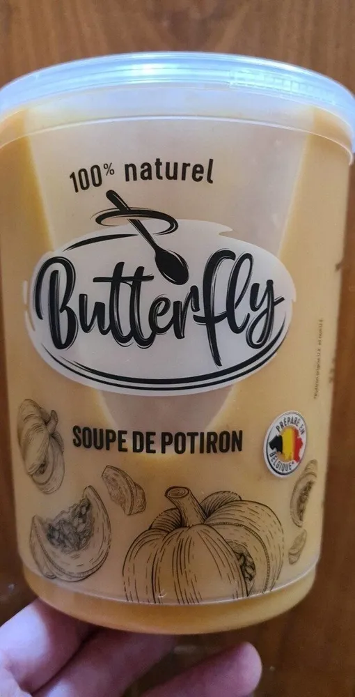 Butterfly soupe potiron