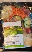 Salade aux crevettes grises