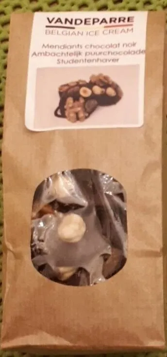 Mendiants chocolat noir
