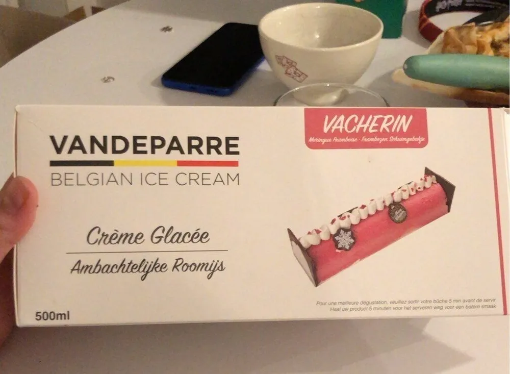 creme glacee vacherin