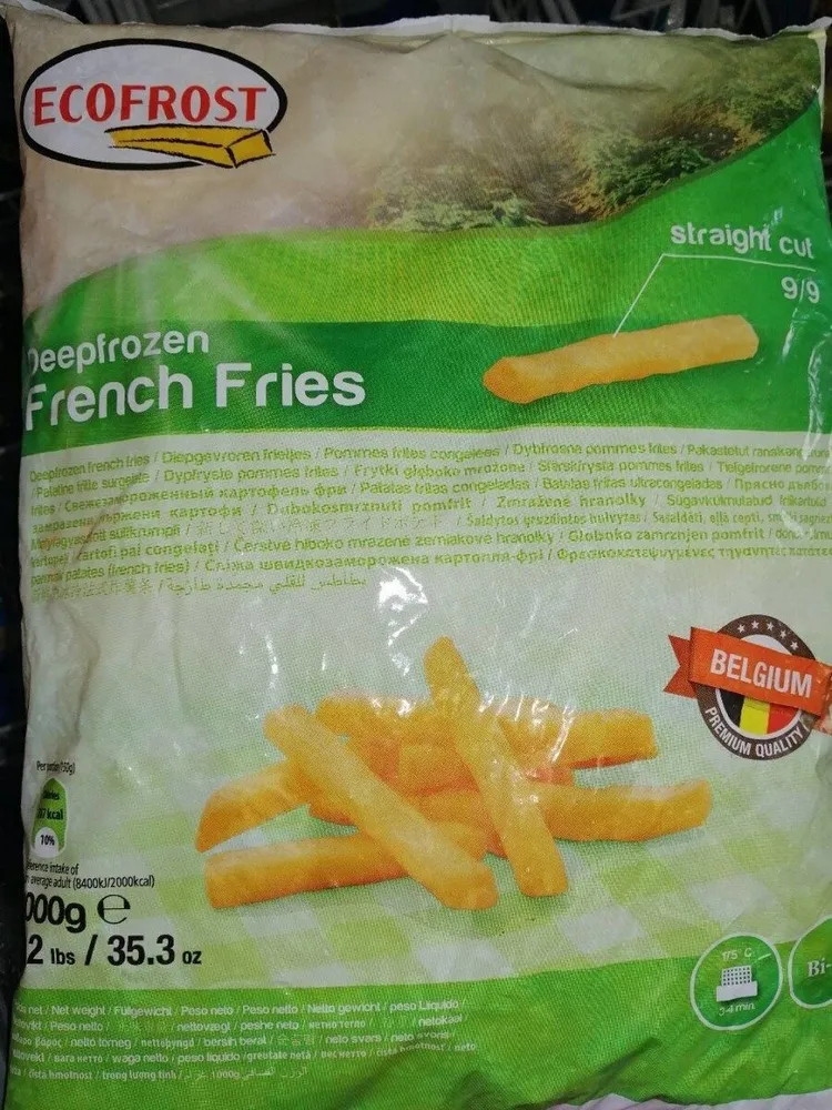 Patatas congeladas