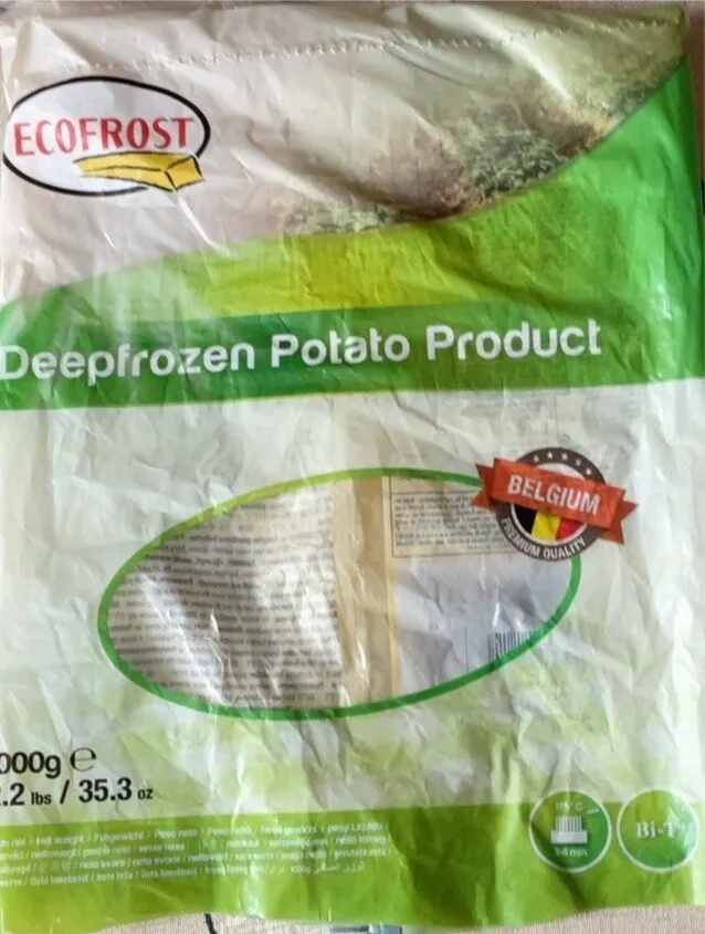 Patatas fritas congeladas