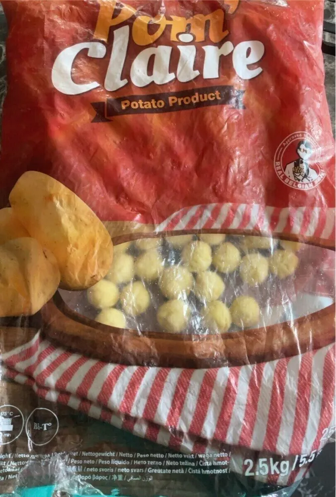 Pommes frites congelées