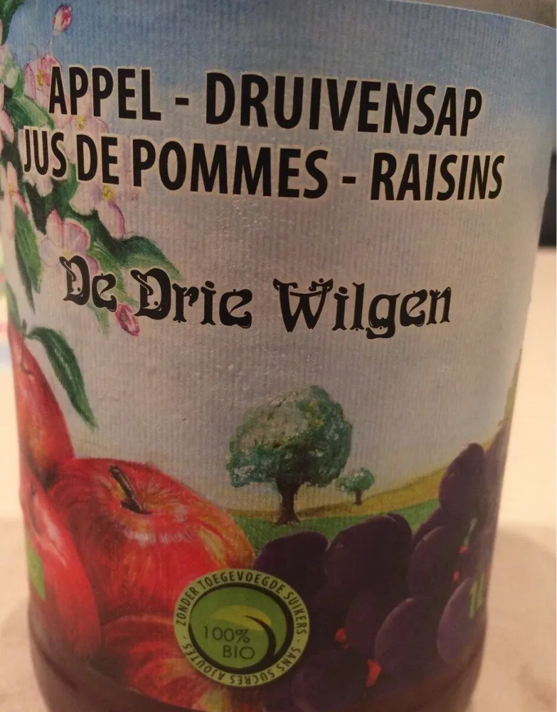 Jus de pomme - raisins