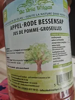 Appel-rode Bessensap
