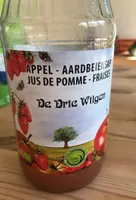 Jus de pomme-fraise