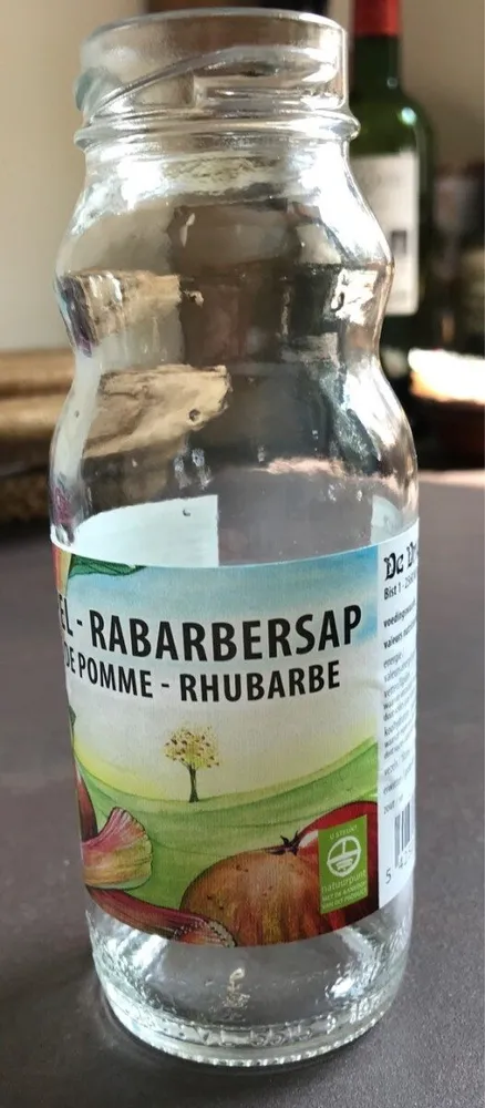 Jus de pomme rhubarbe