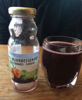 Jus de pomme sureau