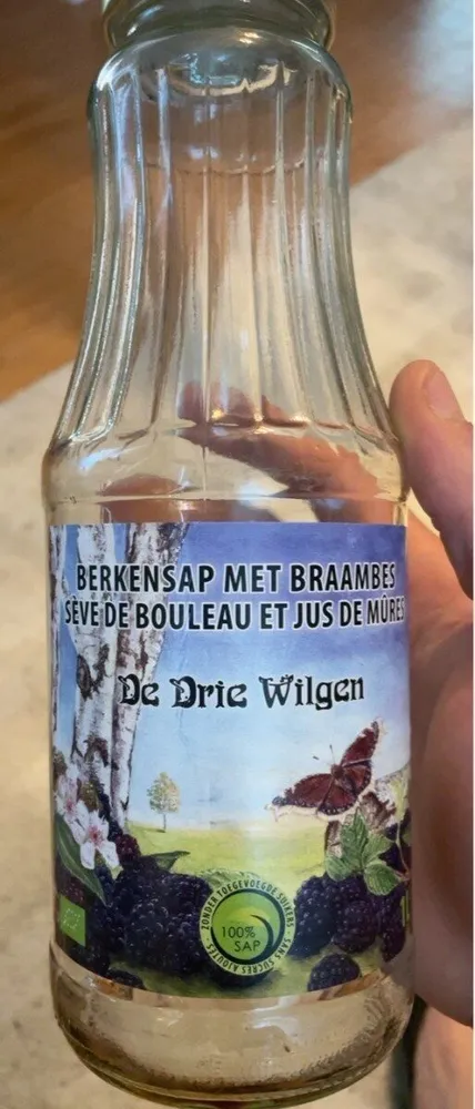 Sève de Bouleau et Jus de mûres