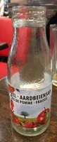Jus de pomme - fraises