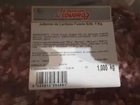 Julienne de lardons fumés
