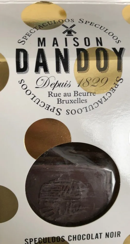 Speculoos chocolat noir