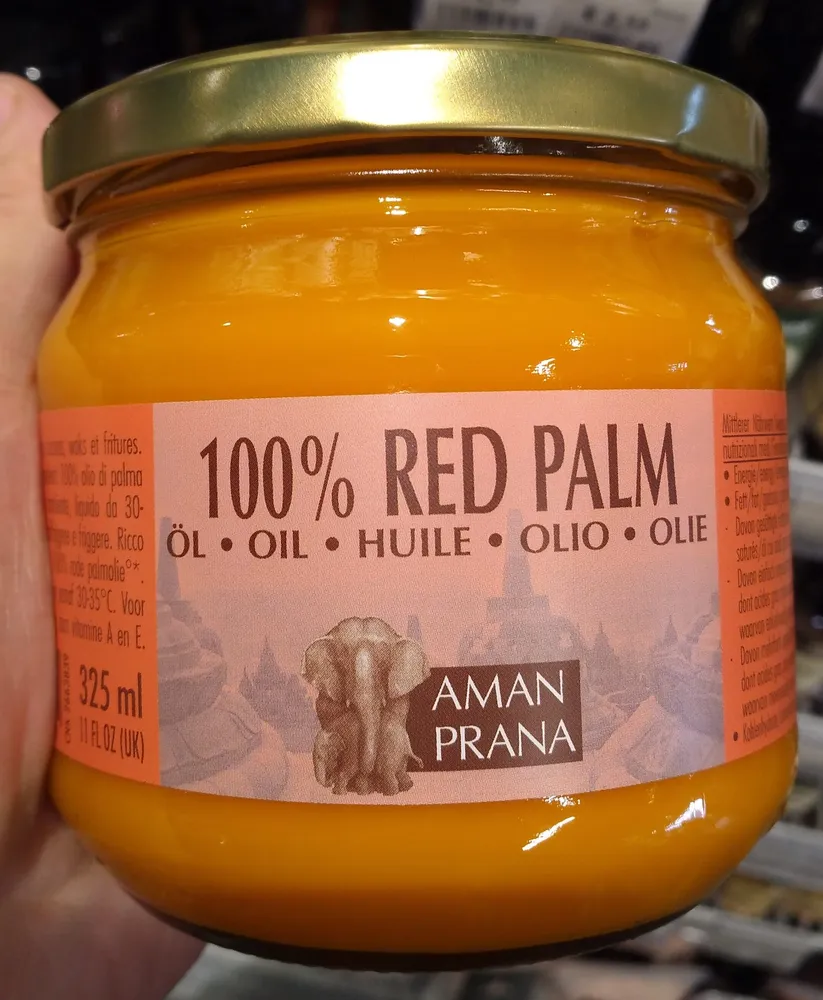 Huile De Palme Rouge - 325 ML - Amanprana